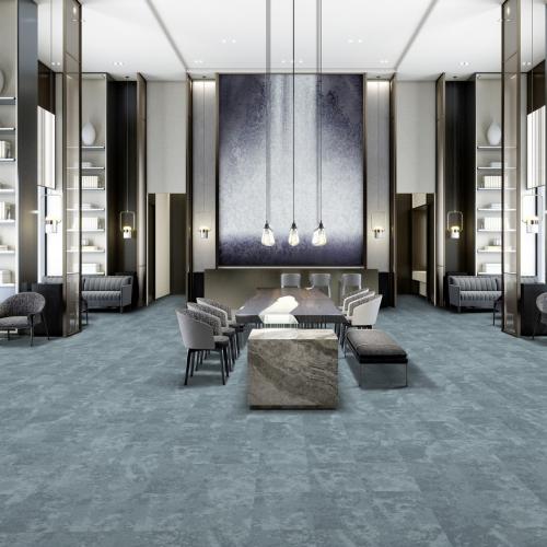 Ковровая плитка Forbo Tessera Cloudscape 3404 Cumulus Blue